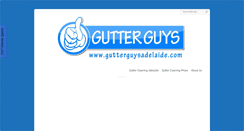 Desktop Screenshot of gutterguysadelaide.com